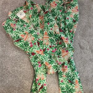 Printfresh Small NWT Birds of a Feather pajama set S